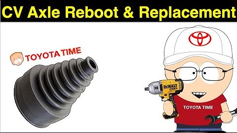 CV Axle Reboot & Replacement With CV Boot Stretch Mod