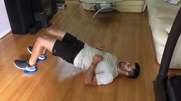 Eccentric-Only Slider Hamstring Curl