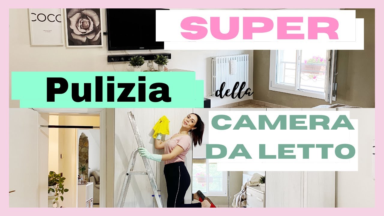 🧼 PULIZIA PROFONDA DELLA CAMERA DA LETTO🧼|| CLEAN WITH ME || nelmondodiale