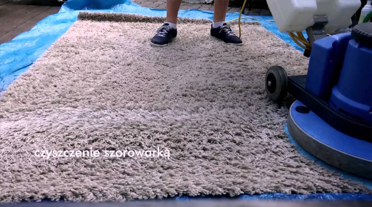 Czyszczenie, pranie dywanw z wiskozy, akrylu, shaggy