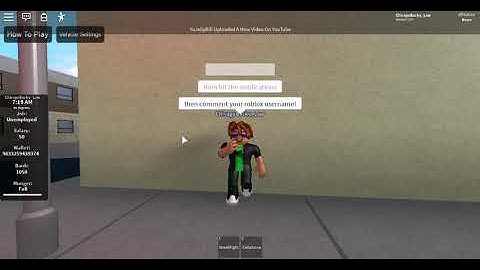 How to get a free gun in "Realistic Roleplay 2"