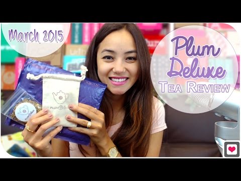 Plum Deluxe Tea Blend Unboxing Review - March 2015