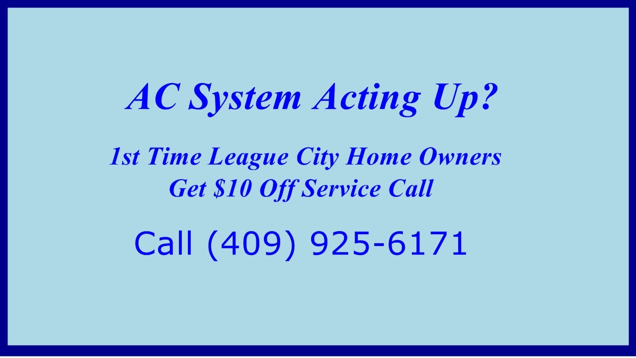 Top Air Conditioning Repair Service In Texas City TX