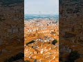 Vertical video. Bologna, Italy. Old Town. Basilica of San Petronio, Piazza Maggiore. Panoramic vi...