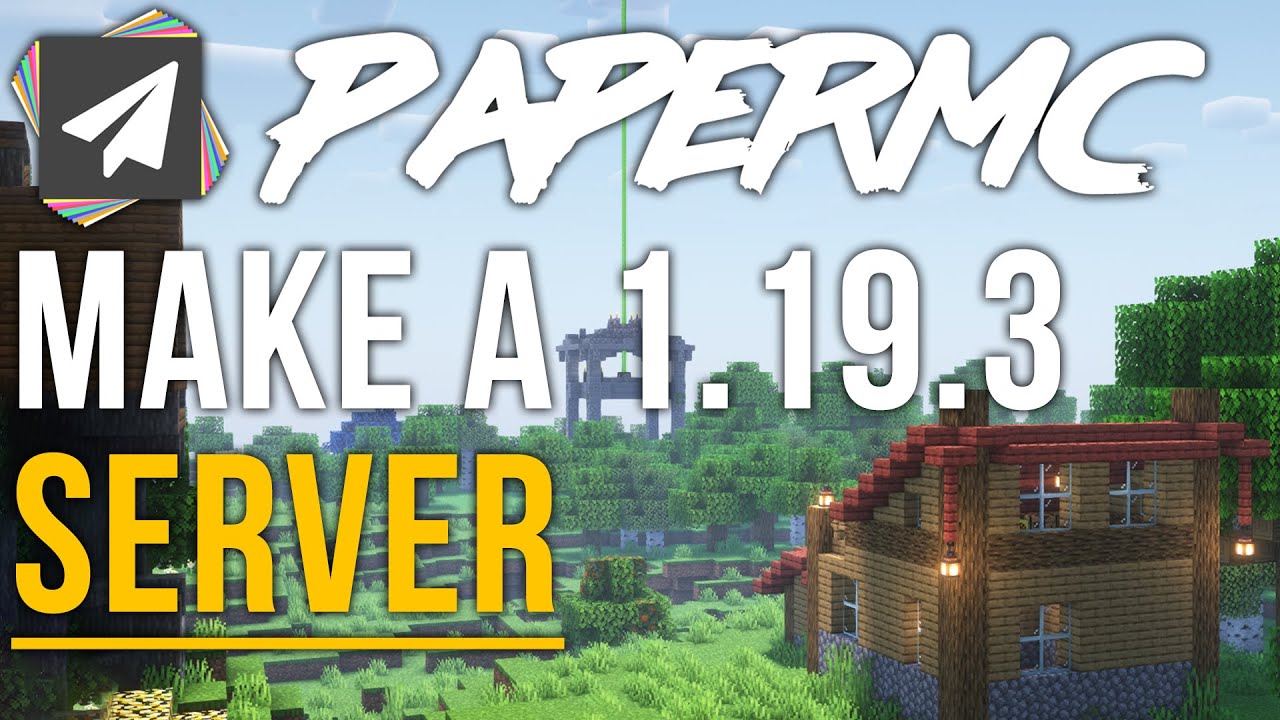 how to start a paper minecraft server