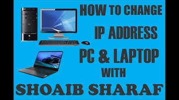 How to change Manually pc/Laptop ip address for configure 5.0 Devices in Urdu/Hindi