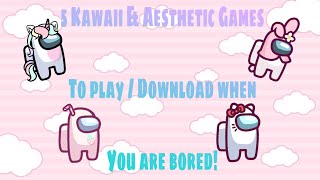 🌾☁️ 5 kawaii & Aesthetic Games to Download when you are bored✨🌺 // #shorts screenshot 4