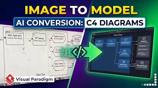 Turn Your Diagram Images into Editable C4 Models with Visual Paradigm