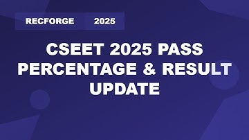 CSEET 2025 Pass Percentage & Results | ICSI Exam Updates 2025