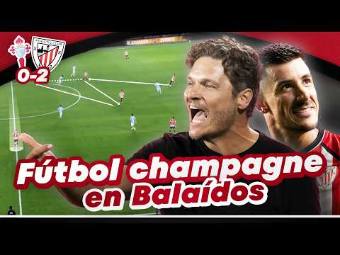 FÚTBOL CHAMPAGNE DE TERZIĆ EN BALAÍDOS | ANÁLISIS TÁCTICO CELTA DE VIGO 0-2 ATHLETIC CLUB
