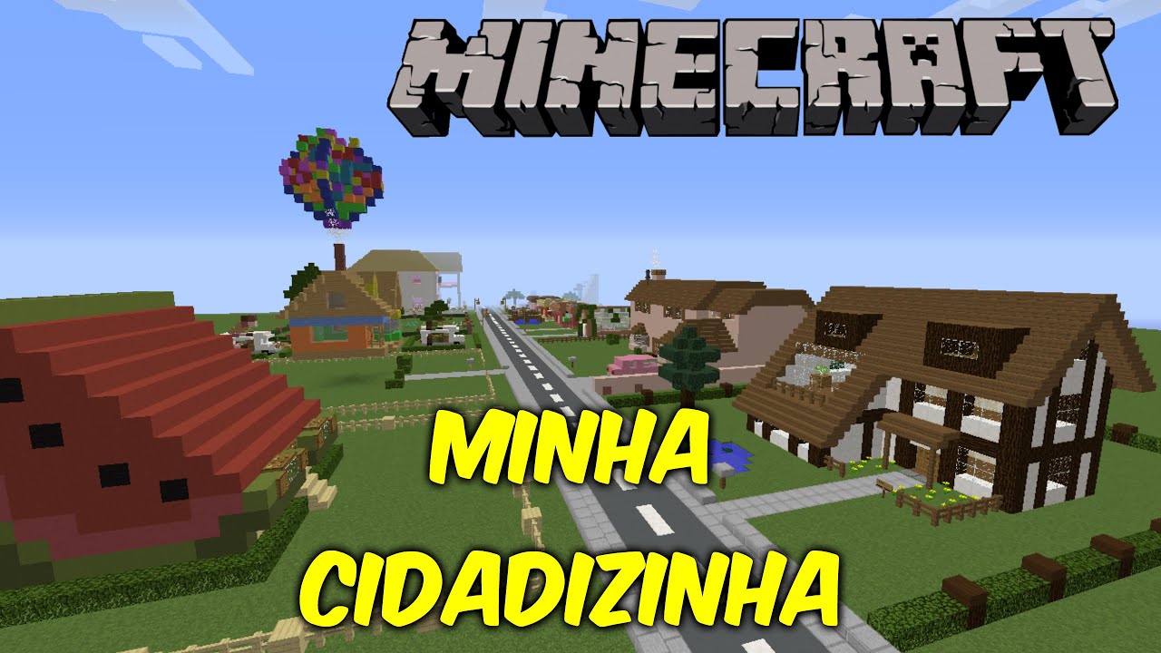 roblox download Minecraft - Tour pela Minha Cidadizinha