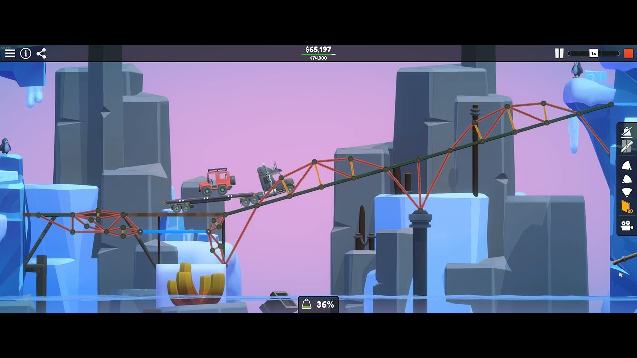 Poly Bridge 3 - Level AT-03 - YouTube