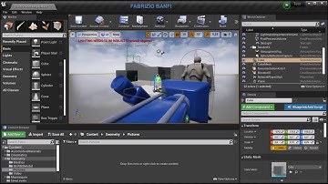 Fabrizio Banfi - Learn Unreal Engine 13 - Interactive objects - Elevator