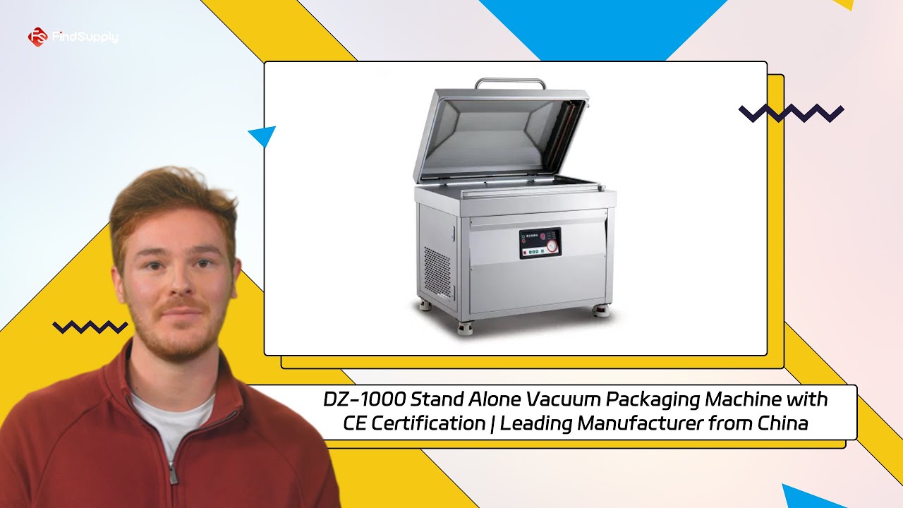 DZ-1000 Stand Alone Vacuum Packaging Machine with CE Certification | Leading Manufacturer from China