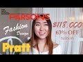 Parsons/Pratt Accepted Fashion Design Portfolio with Scholarship + Advice