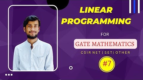 Two Phase Simplex Method | LPP LECTURE SERIES #L7 @TheLearningField_Chandan #lpp