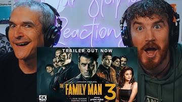The Family Man S3 - Official Trailer | Raj & DK | Manoj Bajpayee, Jaideep Ahlawat | REACTION!!