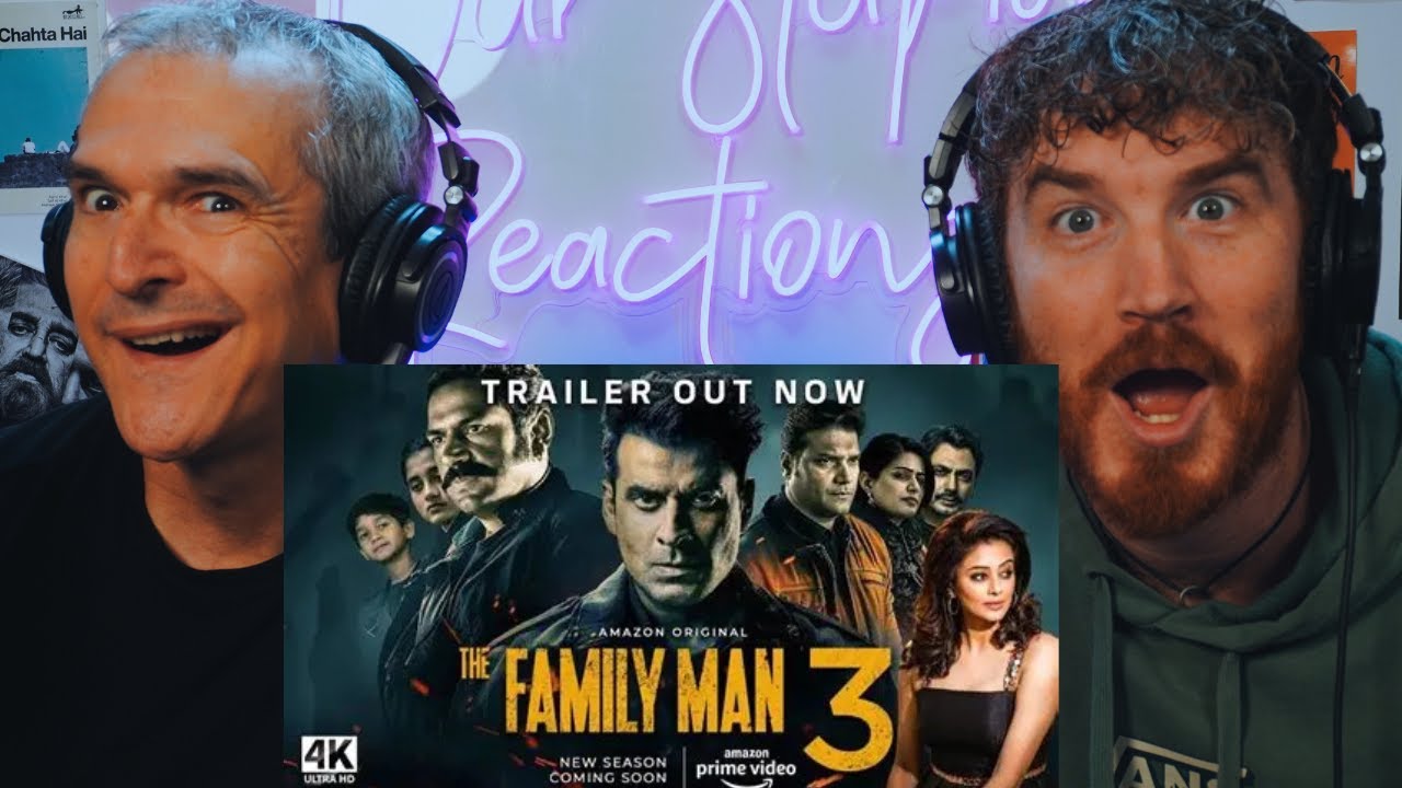 Семьянин S3 — Официальный трейлер | Радж и ДК | Манодж Баджпаи, Джайдип Ахлават | РЕАКЦИЯ!!