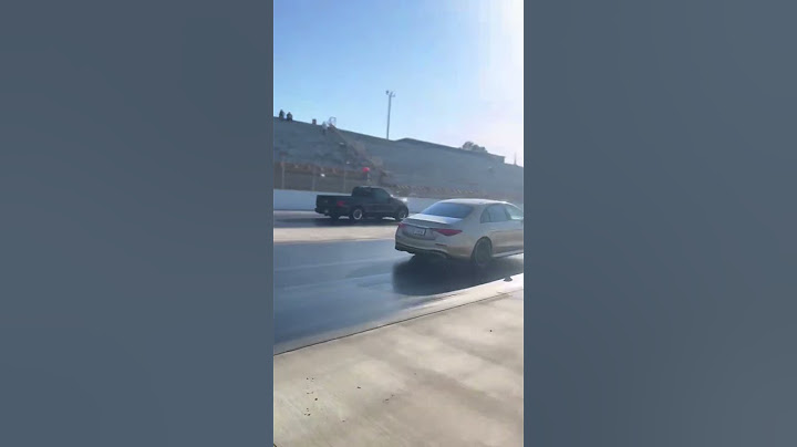 AMG S63 E-Performance Owns the Drag Strip