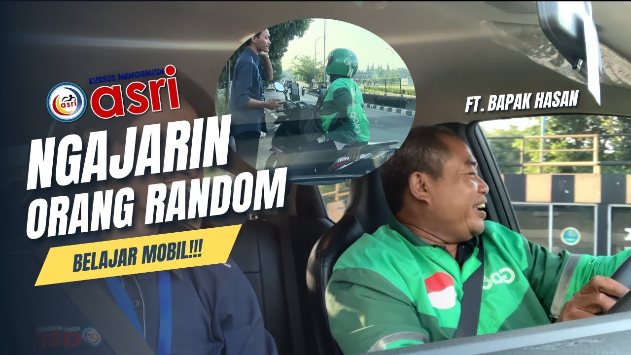 CHALLENGE ACCEPT! Ajak Orang Random Belajar Mobil 