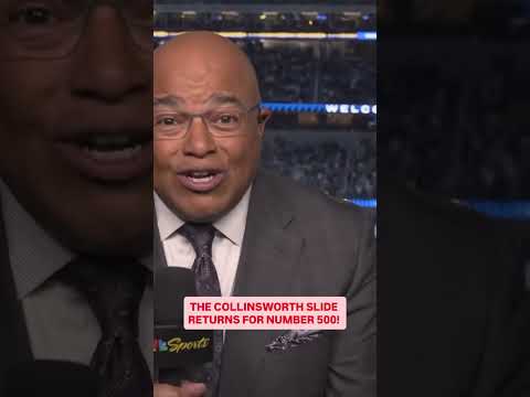 The Collinsworth slide is BACK for SNF No. 500 🤩