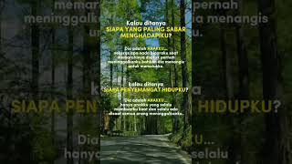 Kalau di Tanya, Siapa Yang Paling Sabar Menghadapiku #iPengikut #Teman #Semuaorang