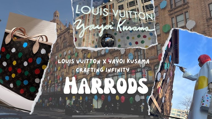 Yayoi Kusama & Louis Vuitton - London Harrods #fyp #art
