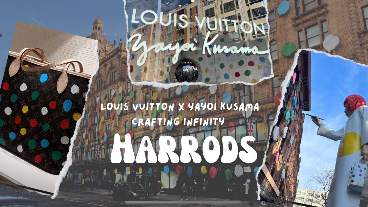 Louis Vuitton has covered Harrods in polka dots