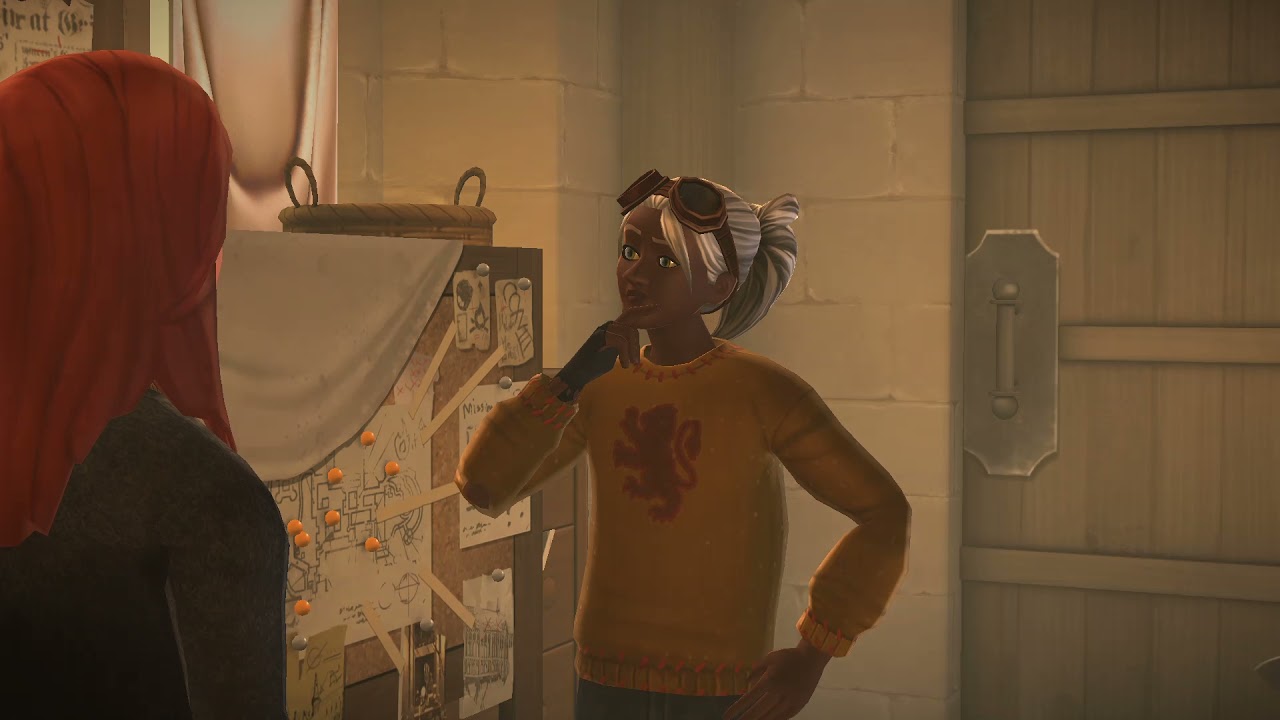 Hogwarts Mystery: Talk to Tulip (Corridor, Lower Floor of East Side)