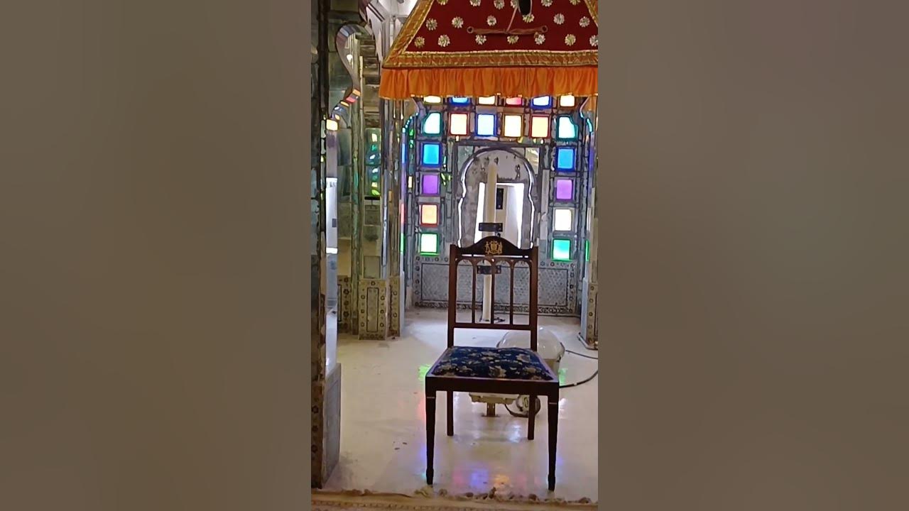 🐘 ELEPHANT teeth door #Belgium glass windows 🪟 UDAIPUR CITY PALACE