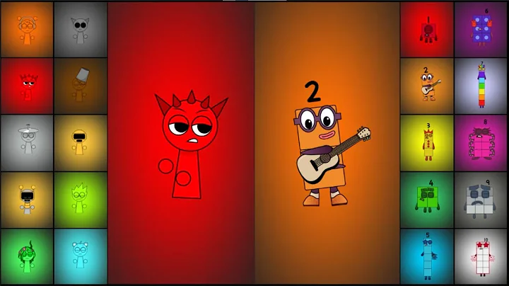 Incredibox Sprunki vs Numberblocks Band (1-10) - Guess the Hidden Pattern!