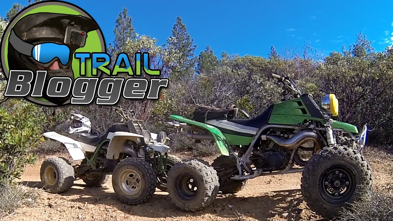 ** ATV TrailBlogger Quickie ** Four Wheeler Riding at Chappie Shasta