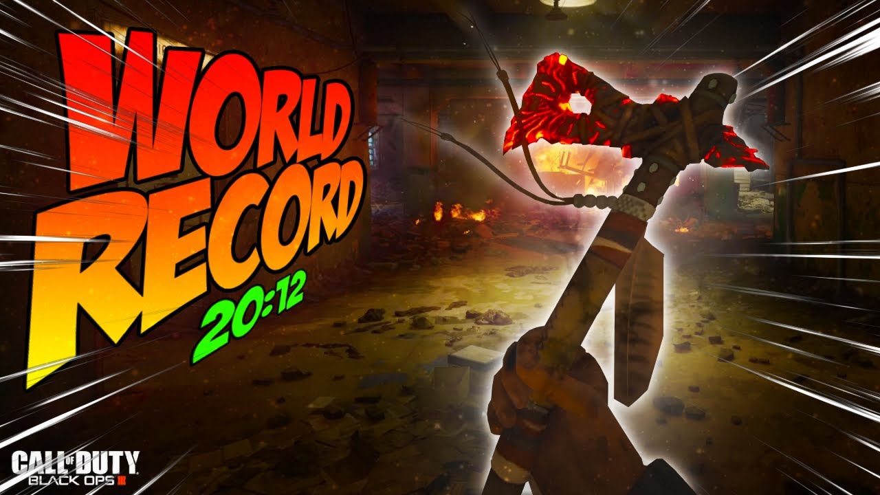 [WR] Black ops 3 "Mob of the Dead" Solo Easter egg Speedrun - 