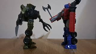 Transformers Rise Of The Beasts - Stop Motion Museum Battle