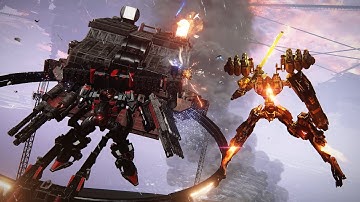 AVISPA vs. BALTEUS-HE - Armored Core VI: Fires of Rubicon Mod Gameplay