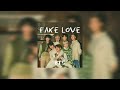 Fake Love BTS Sped Up And Reverb Nightcore 