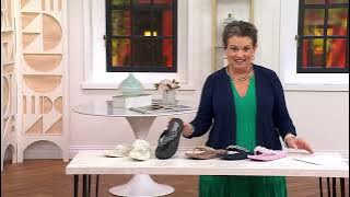 Skechers Cali Embellished Pearl Floral Thong Sandals - Rare Elegance on QVC