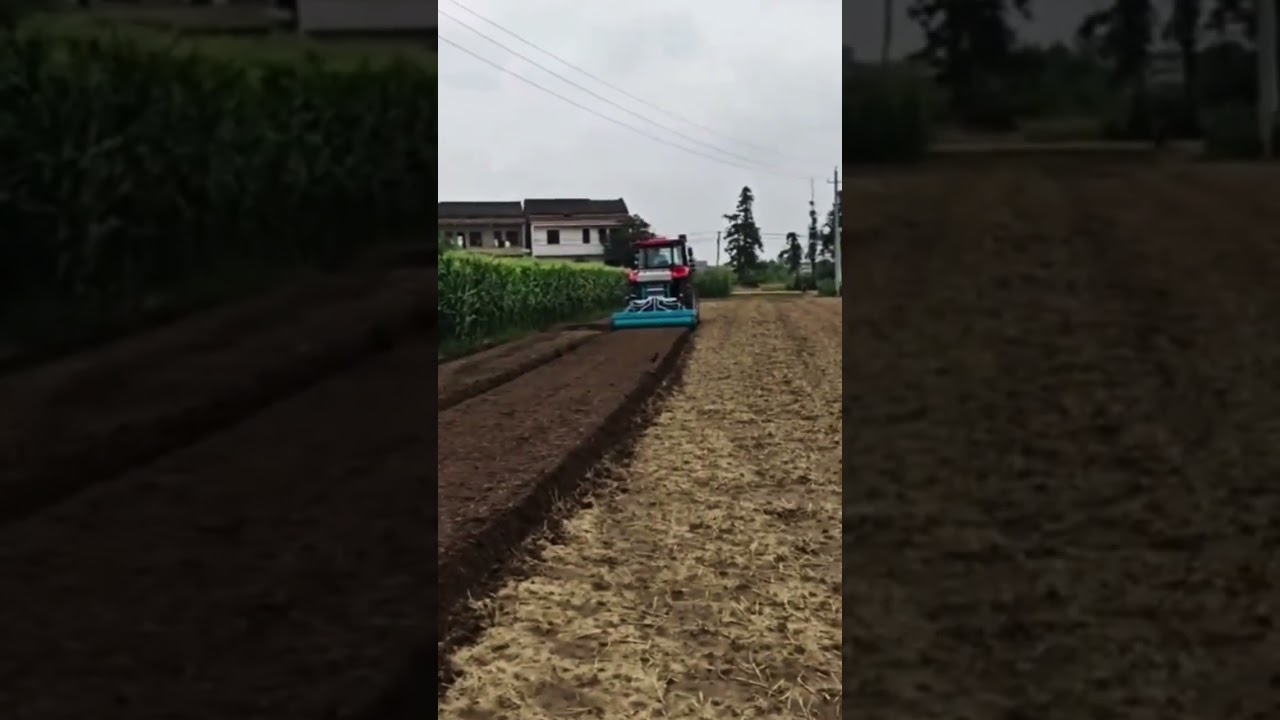 smart and modern tools for plowing and leveling the land 