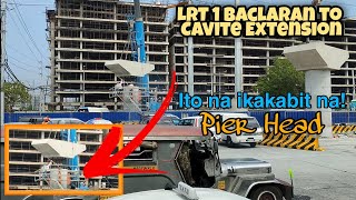 Installation of Pier Head LRT 1 Baclaran to Cavite Extension Update