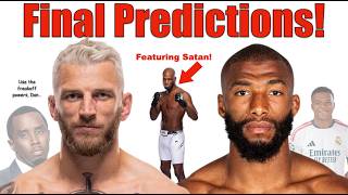 My Final Predictions For UFC Paris: Dan Hooker vs Saladin Parnasse