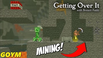 Minecraft Mining In Getting Over It!? - Getting Over Your Maps 12