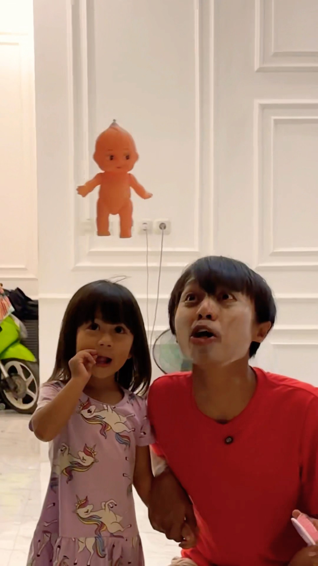 Boneka tuyul melayang❗️