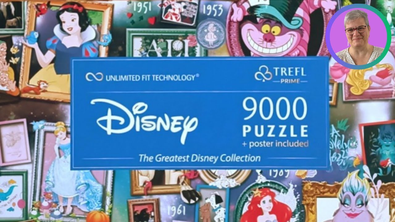 TREFL puzzle 9000 Pieces Disney - YouTube