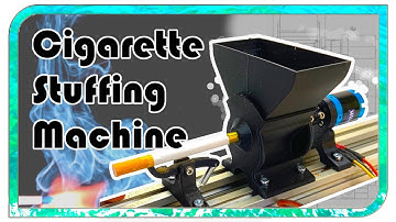 Fastest 3D Printed Semi Automatic Cigarette Stuffing Machine