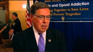 Senator James Seward comments on Heroin and Opioid Addiction Task Force