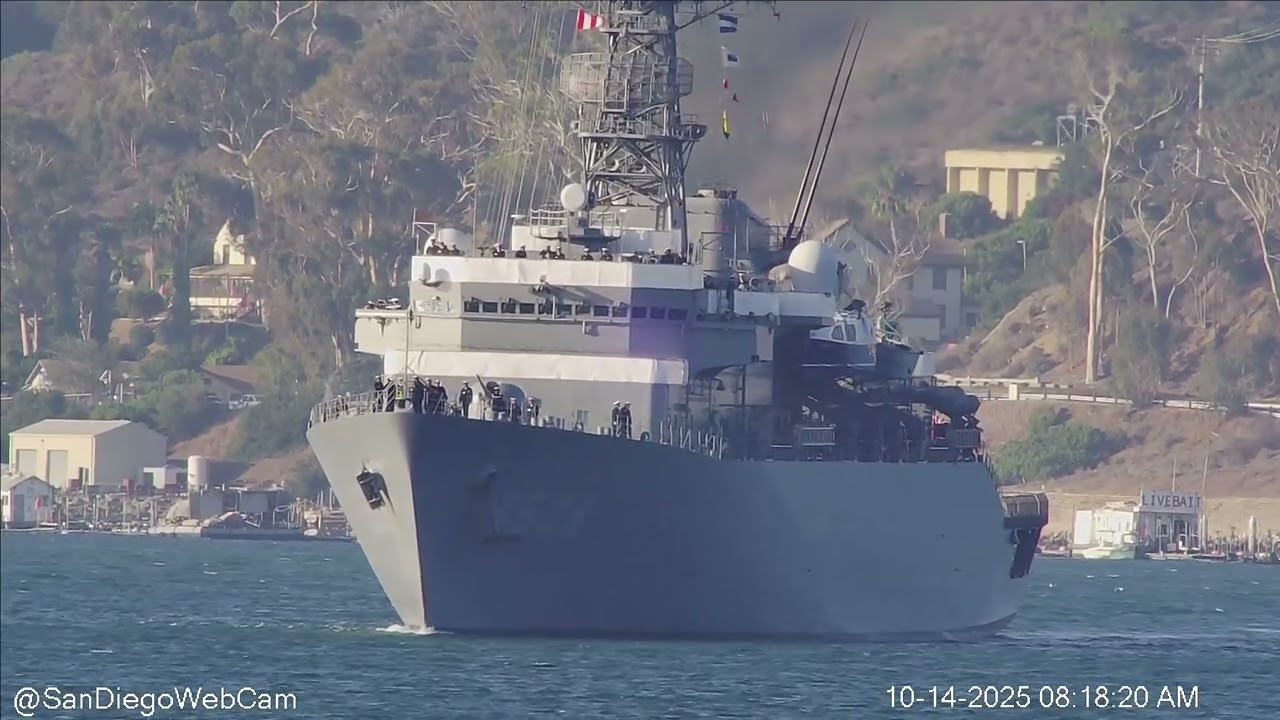 Japanese JMSDF Training Ships Arrive in San Diego: JS Kashima & JS