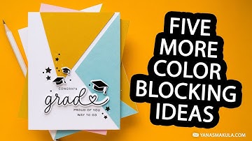 5 Easy Color Blocking Techniques for Bold Handmade Cards