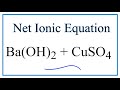 Net Ionic Equations and Ionic Charges