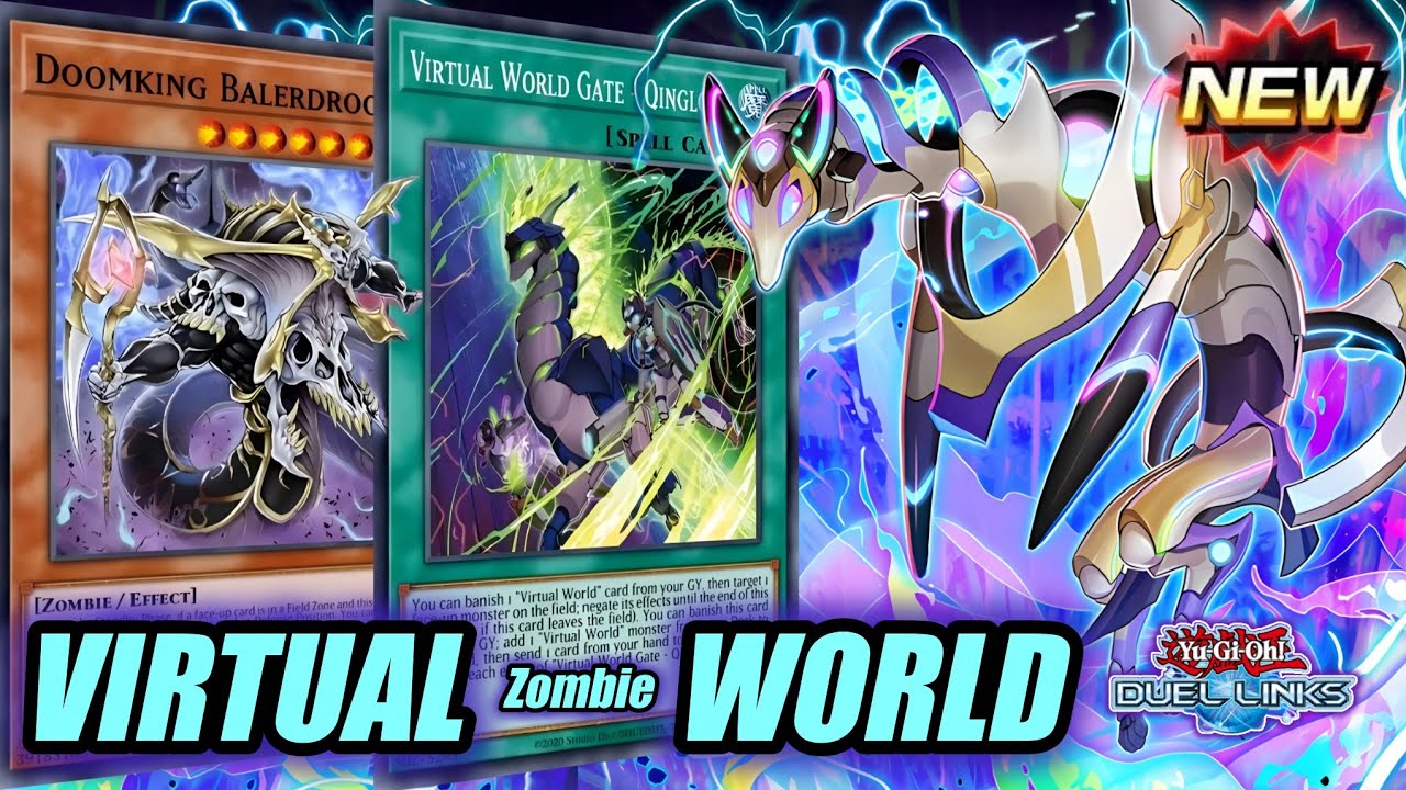 yugioh virtual deck YU-GI-OH! NEW VIRTUAL WORLD Deck (ft.