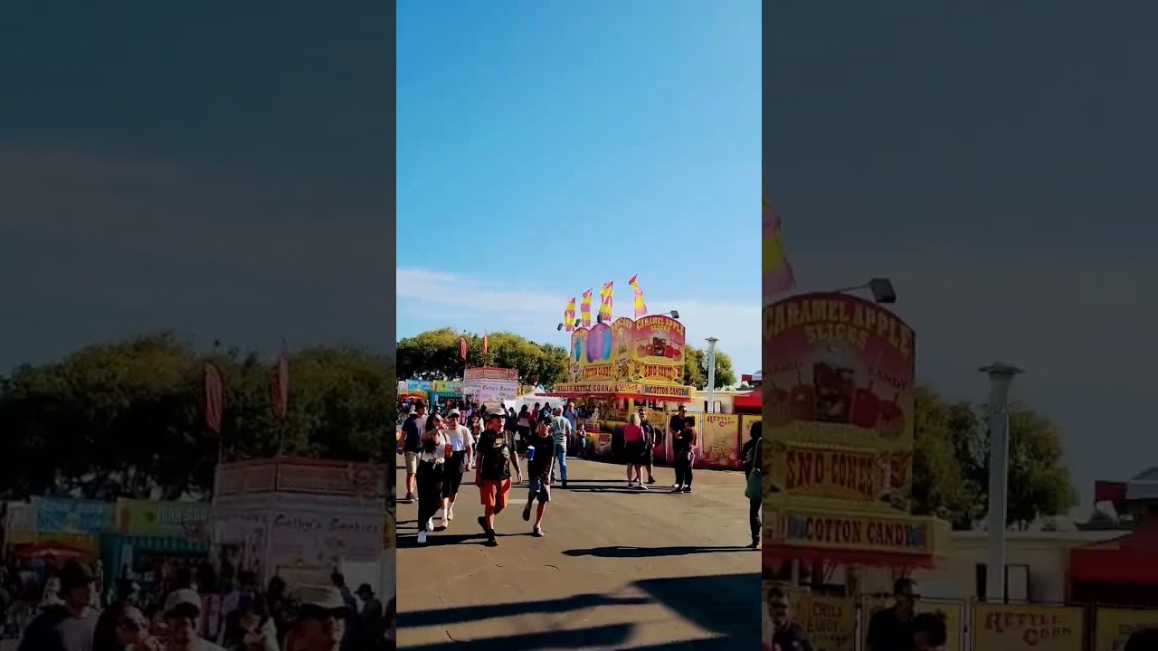 Food Booth at Costa Mesa Orange County Fair Summer 2022 